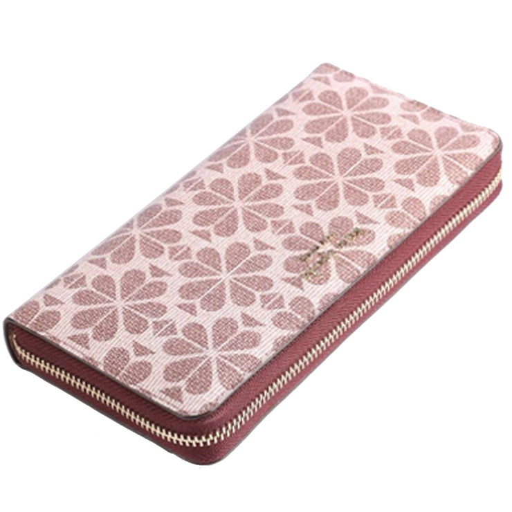 Kate Spade Spade Flower Coated Canvas Zip-Around Continental Wallet