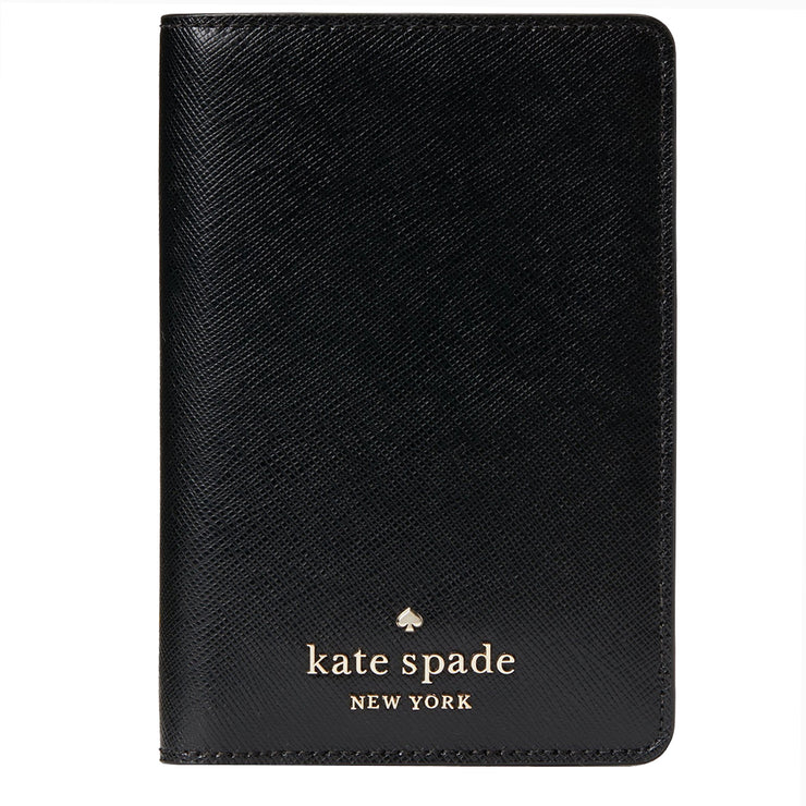 Kate Spade Staci Passport Holder in Black wlr00142