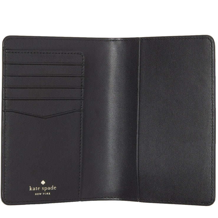 Kate Spade Staci Passport Holder in Black wlr00142