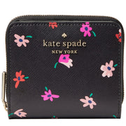Kate Spade Staci Ditsy Buds Small Zip Around Wallet