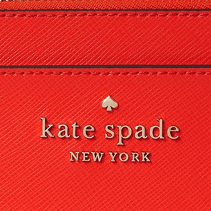Kate Spade Staci Large Slim Card Holder in Gazpacho