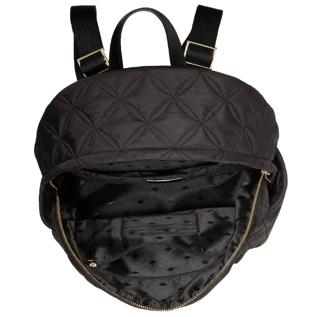 Kate Spade Chelsea Quilted Large Backpack Bag in Black  display picture 1