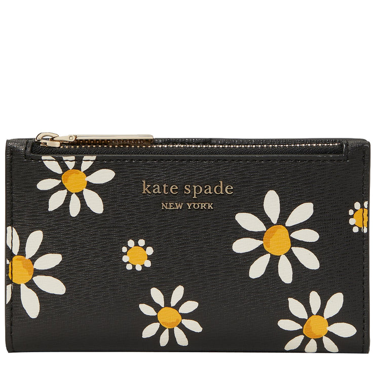 Kate Spade Spencer Daisy Dots Small Slim Bifold Wallet