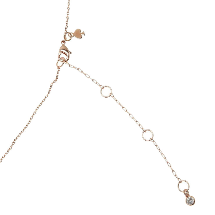 Kate Spade Everyday Spade Pave Mini Pendant Necklace