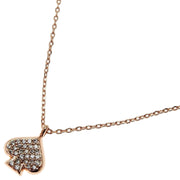 Buy Kate Spade Everyday Spade Pave Mini Pendant Necklace in Clear/ Rose Gold o0ru3124 Online in Singapore | PinkOrchard.com