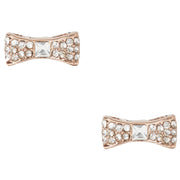 Buy Kate Spade Ready Set Bow Pave Bow Studs Earrings in Clear/ Rose Gold o0ru1561 Online in Singapore | PinkOrchard.com