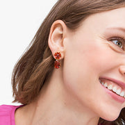 Kate Spade Blushing Blooms Flower Drop Earrings