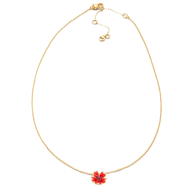 Kate Spade Blushing Blooms Pendant Necklace