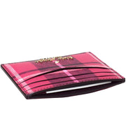 Kate Spade Staci Plaid Small Slim Card Holder