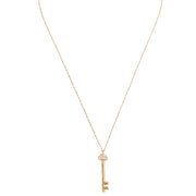 Kate Spade Lock and Spade Pave Key Pendant Necklace