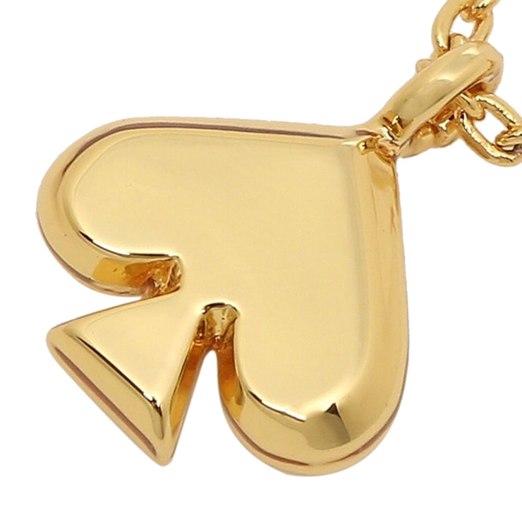 Buy Kate Spade Everyday Spade Metal Mini Pendant Necklace in Gold o0ru3070 Online in Singapore | PinkOrchard.com