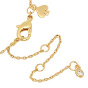 Buy Kate Spade Everyday Spade Metal Mini Pendant Necklace in Gold o0ru3070 Online in Singapore | PinkOrchard.com