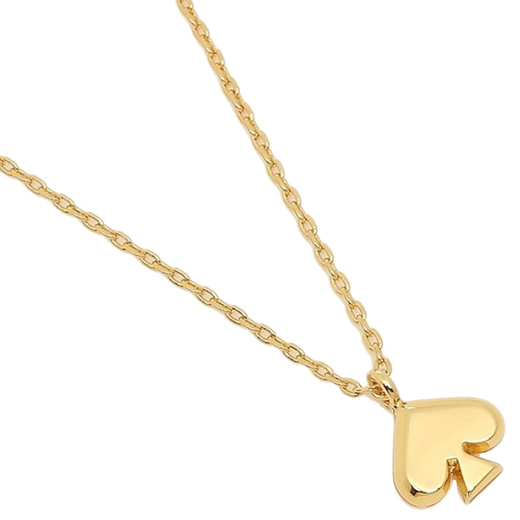 Buy Kate Spade Everyday Spade Metal Mini Pendant Necklace in Gold o0ru3070 Online in Singapore | PinkOrchard.com