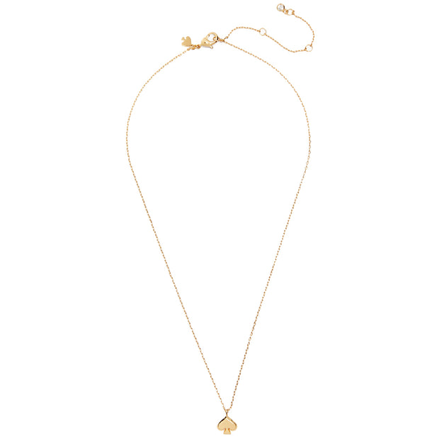 Kate Spade Everyday Spade Metal Mini Pendant Necklace o0ru3070