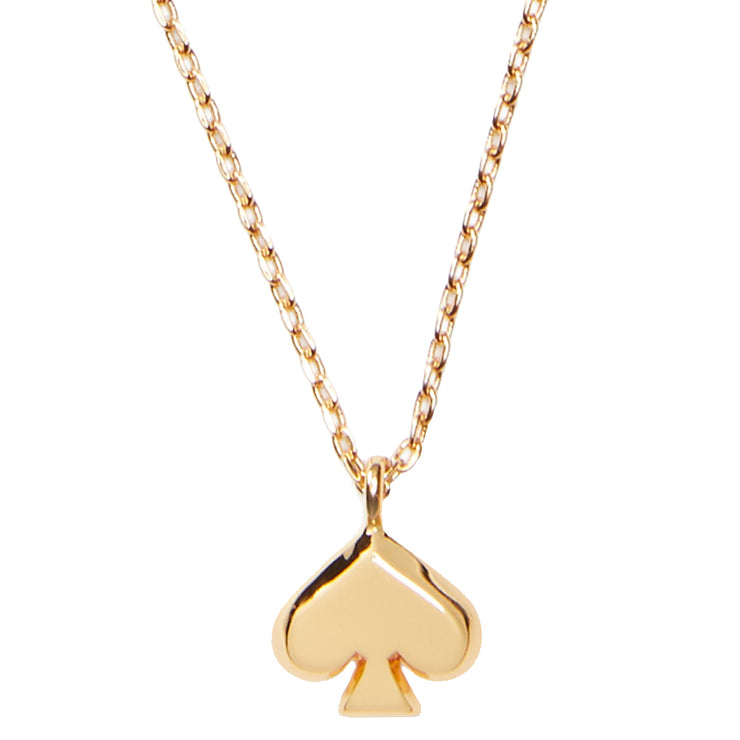 Buy Kate Spade Everyday Spade Metal Mini Pendant Necklace in Gold o0ru3070 Online in Singapore | PinkOrchard.com