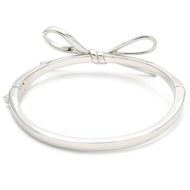 Buy Kate Spade Skinny Mini Bow Bangle Bracelet in Silver o0ru2912 Online in Singapore | PinkOrchard.com