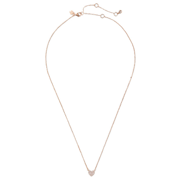 Buy Kate Spade Yours Truly Pave Studs Earrings and Mini Pendant Necklace Boxed Set in Rose Gold o0r00112 Online in Singapore | PinkOrchard.com