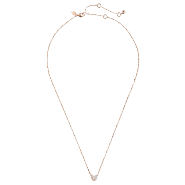 Buy Kate Spade Yours Truly Pave Studs Earrings and Mini Pendant Necklace Boxed Set in Rose Gold o0r00112 Online in Singapore | PinkOrchard.com