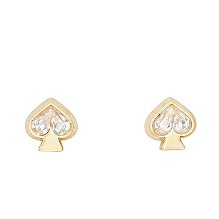 Kate Spade Everyday Spade Stone Studs Earrings and Pendant Necklace Boxed Set k5776