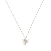 Kate Spade Gleaming Gardenia Cluster Studs Earrings and Pendant Necklace Boxed Set k5777