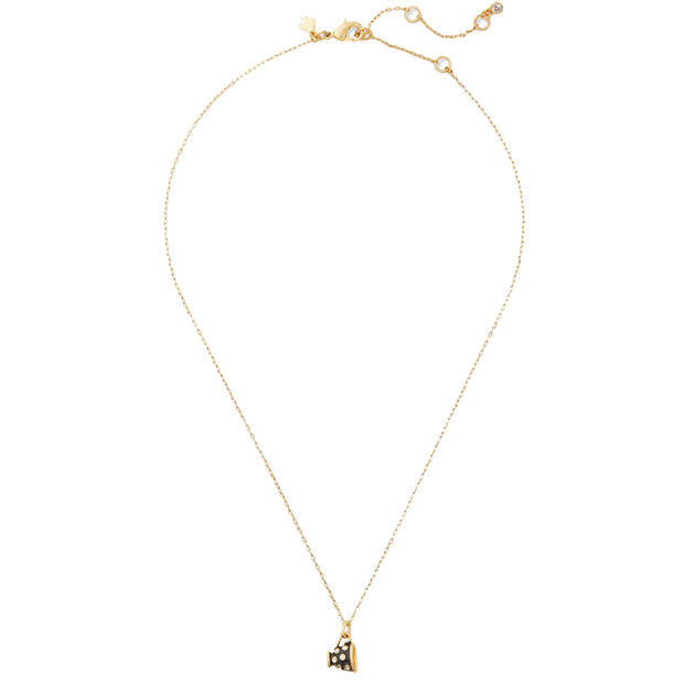 Kate Spade Alice in Wonderland Teacup Mini Pendant Necklace o0r00284