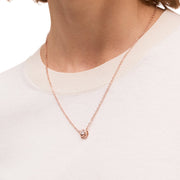 Buy Kate Spade Infinity & Beyond Knot Mini Pendant Necklace in Clear/ Rose Gold o0ru2807 Online in Singapore | PinkOrchard.com