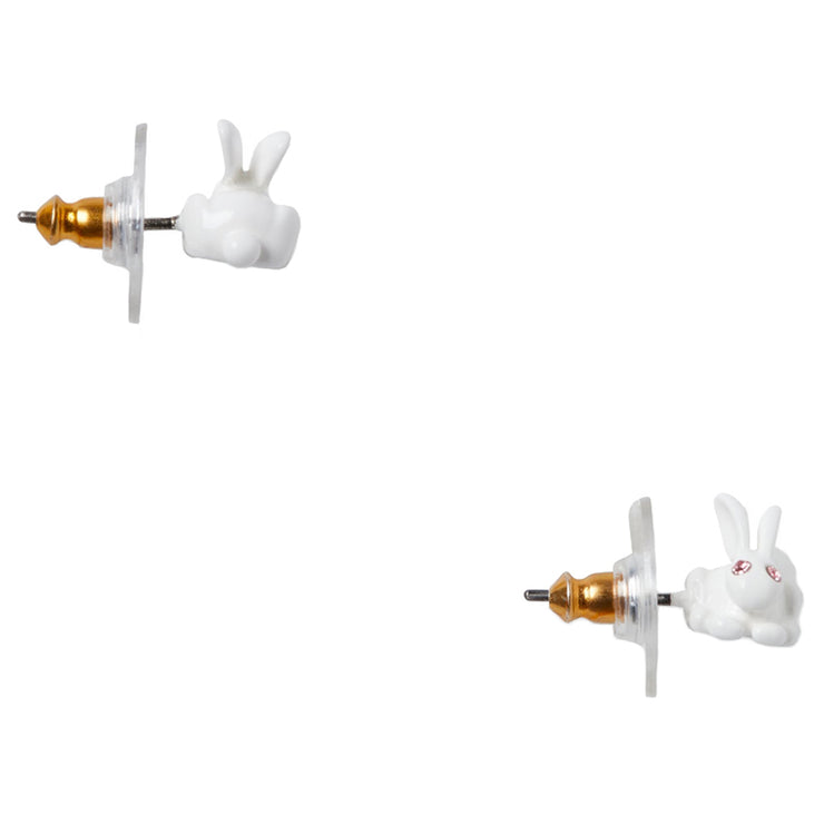 Kate Spade Forest Party Enamel Bunny Studs Earrings o0r00317