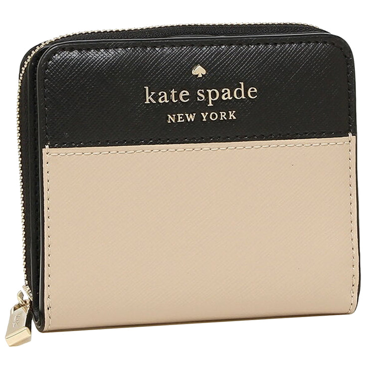 Kate Spade Staci Colorblock Small Zip Around Wallet wlr00636