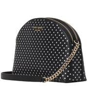 Buy Kate Spade Spencer Metallic Dot Double-Zip Crossbody Bag in Black Multi k4547 Online in Singapore | PinkOrchard.com