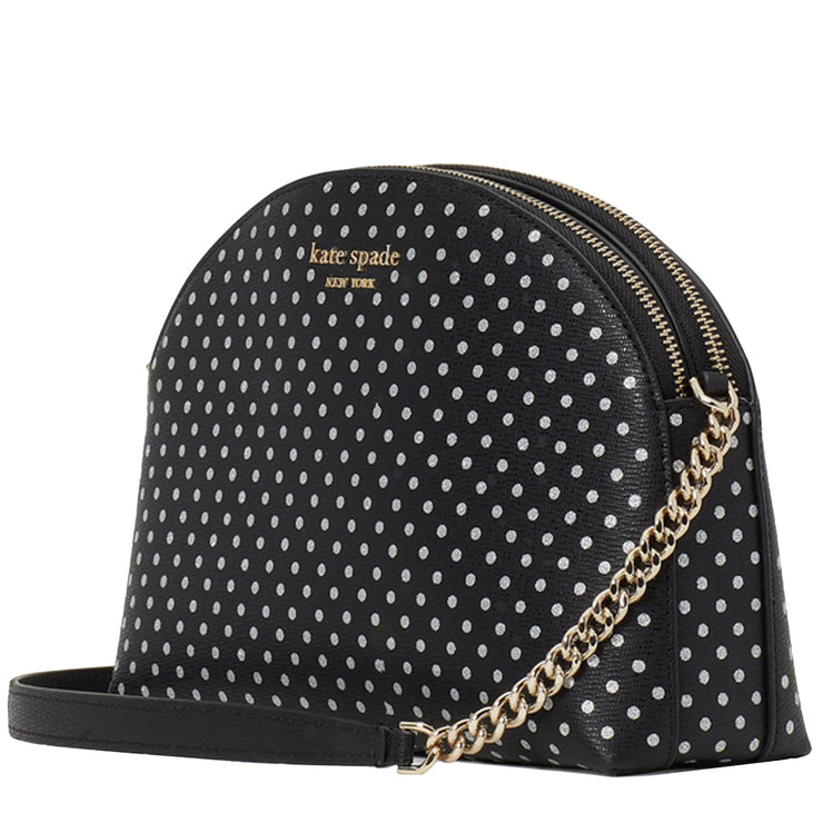 Buy Kate Spade Spencer Metallic Dot Double-Zip Crossbody Bag in Black Multi k4547 Online in Singapore | PinkOrchard.com