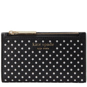 Kate Spade Spencer Metallic Dot Small Slim Bifold Wallet