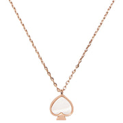 Kate Spade Signature Spade Spade Mini Pendant Necklace