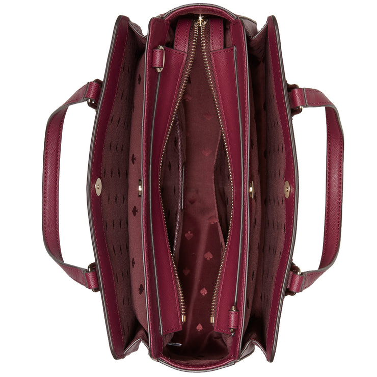 Kate Spade Laurel Way Reese Bag in Blackberry Preserve wkru6686