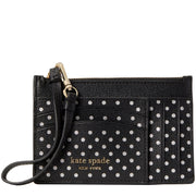 Kate Spade Spencer Metallic Dot Cardholder Wristlet