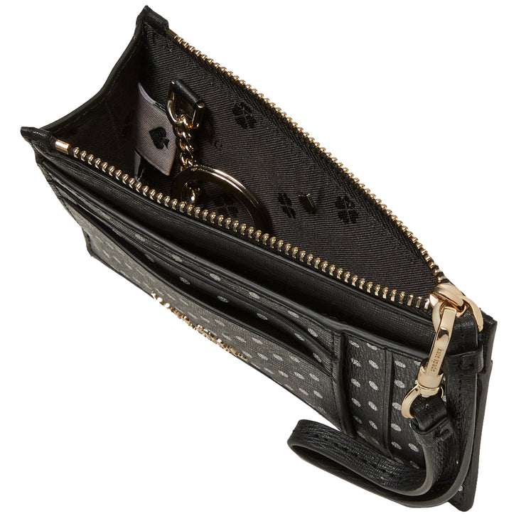 Kate Spade Spencer Metallic Dot Cardholder Wristlet k5398