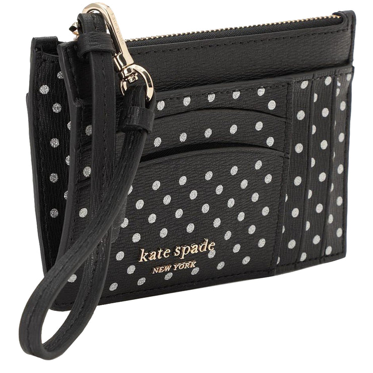 Kate Spade Spencer Metallic Dot Cardholder Wristlet k5398