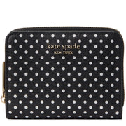 Kate Spade Spencer Metallic Dot Small Compact Wallet
