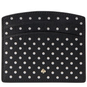 Kate Spade Spencer Metallic Dot Cardholder k4548
