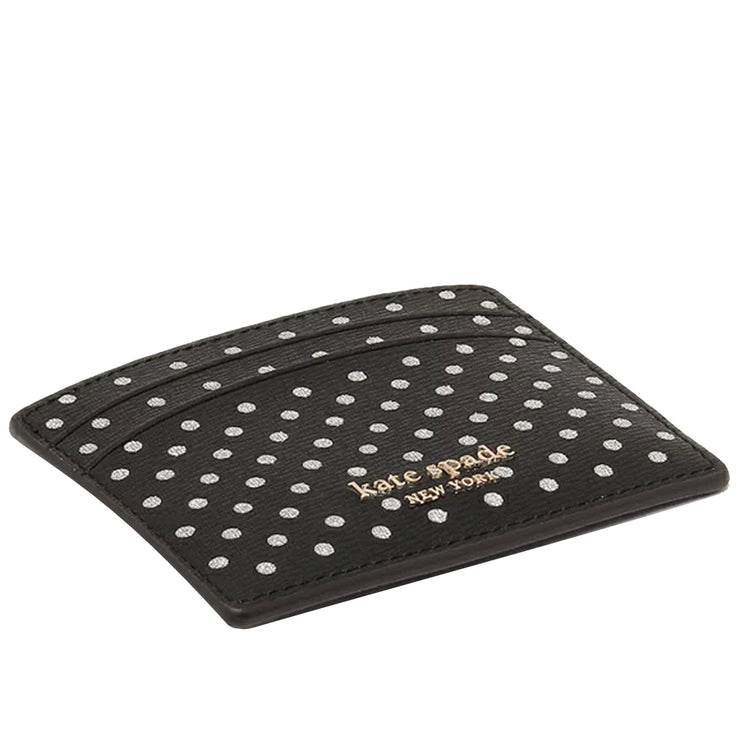 Kate Spade Spencer Metallic Dot Cardholder
