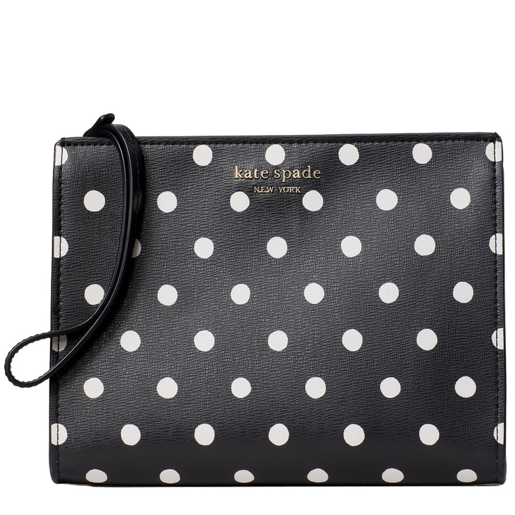 Kate Spade Spencer Sunshine Dot Gusseted Wristlet