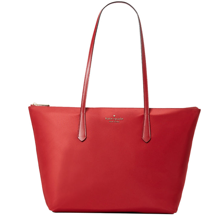 Kate spade large red tote clearance