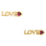 Kate Spade Love You, Mom Love Mini Studs Earrings