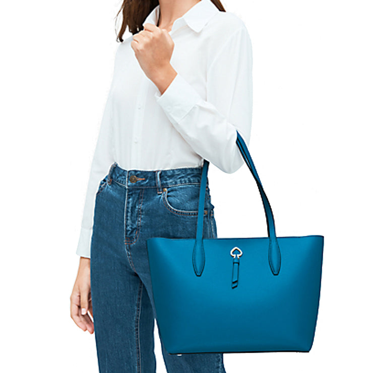 Kate Spade Adel Small Tote Bag in Dark Peacock wkru6709