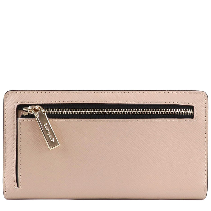 Kate Spade Staci Colorblock Large Slim Bifold Wallet