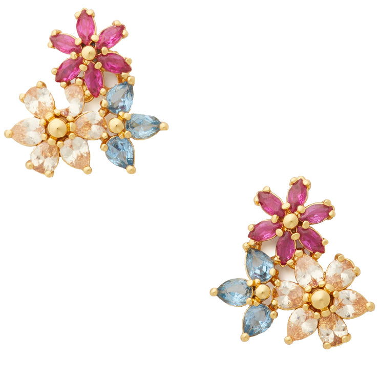 Kate Spade First Bloom Cluster Studs Earrings