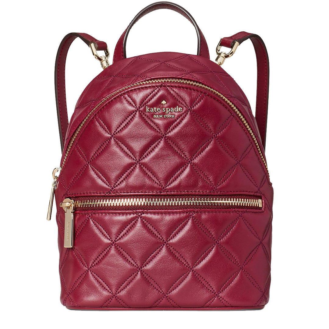 Kate Spade Natalia Mini Convertible Backpack Bag in Blackberry Preserv –