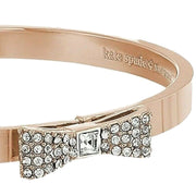 Buy Kate Spade Ready Set Bow Pave Bow Bangle Bracelet in Clear/ Rose Gold o0ru1567 Online in Singapore | PinkOrchard.com