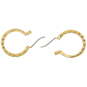 Buy Kate Spade Full Circle Huggies Earrings in Clear/ Gold o0ru2767 Online in Singapore | PinkOrchard.com