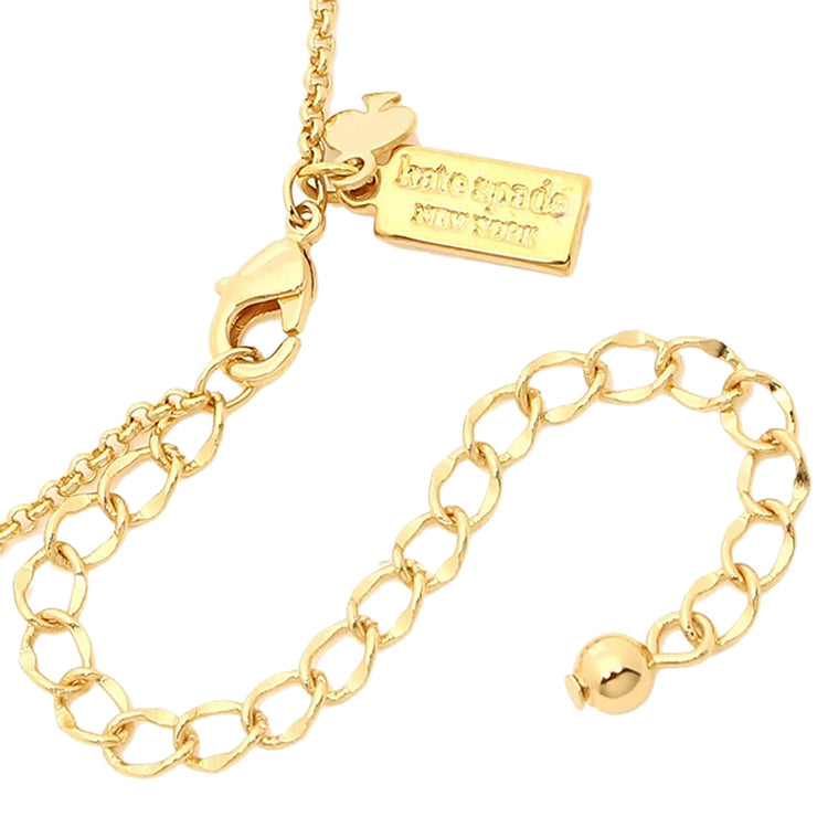 Buy Kate Spade Full Circle Mini Pendant Necklace in Clear/ Gold o0ru2384 Online in Singapore | PinkOrchard.com