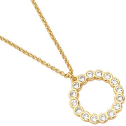 Buy Kate Spade Full Circle Mini Pendant Necklace in Clear/ Gold o0ru2384 Online in Singapore | PinkOrchard.com